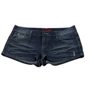 Zandi Shorts Juniors Size 15 Distressed Denim Shorts